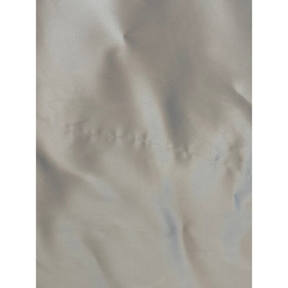 IEENA MAC DUGGAL Powder Blue Satin Strappy-Back High Slit Gown Size 6 - Picture 8 of 9